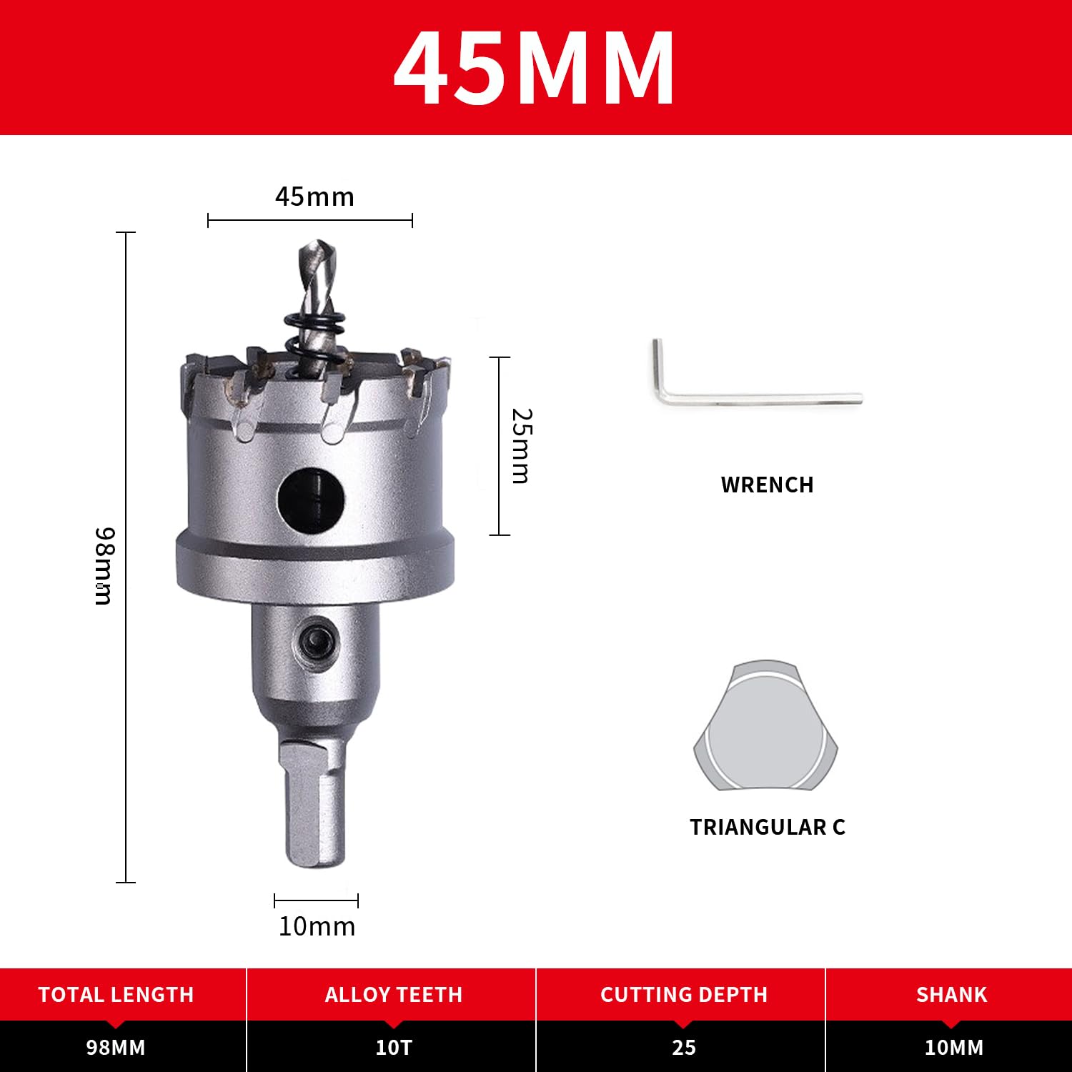 Detalle de LAIWEI carbide hole saw 45 mm
