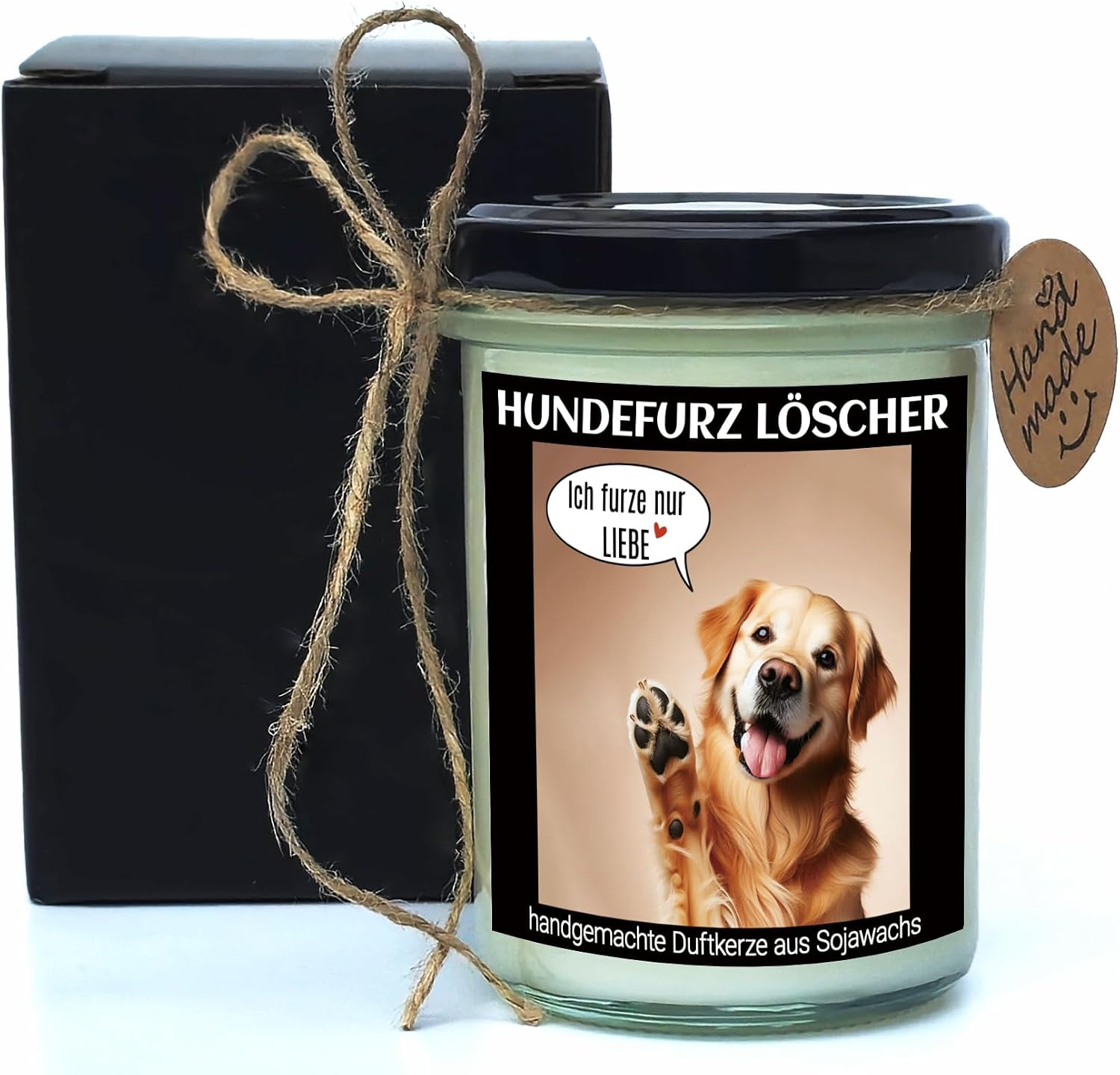 Thumbnail 6 de Hundefurz Löscher Duftkerze – Lustige Chihuahua Kerze mit Spruch