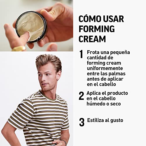 Detalle 2 de American Crew - Forming Cream, Cera para Pelo Hombre 💇