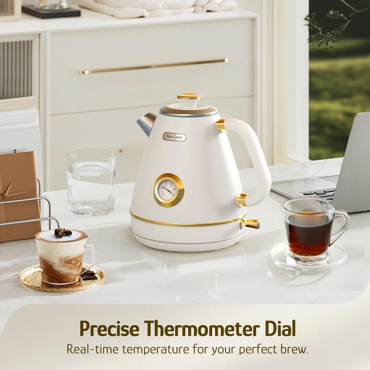 Thumbnail 3 de Hazel Quinn Retro Electric Kettle 1.7 L ⚗