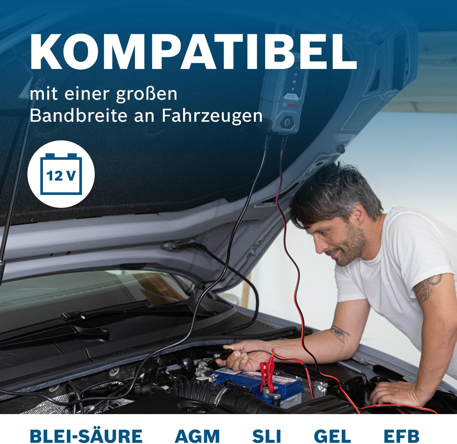 Detalle 2 de Bosch C10 BatterieladegerĂ€t 3,5 A đ