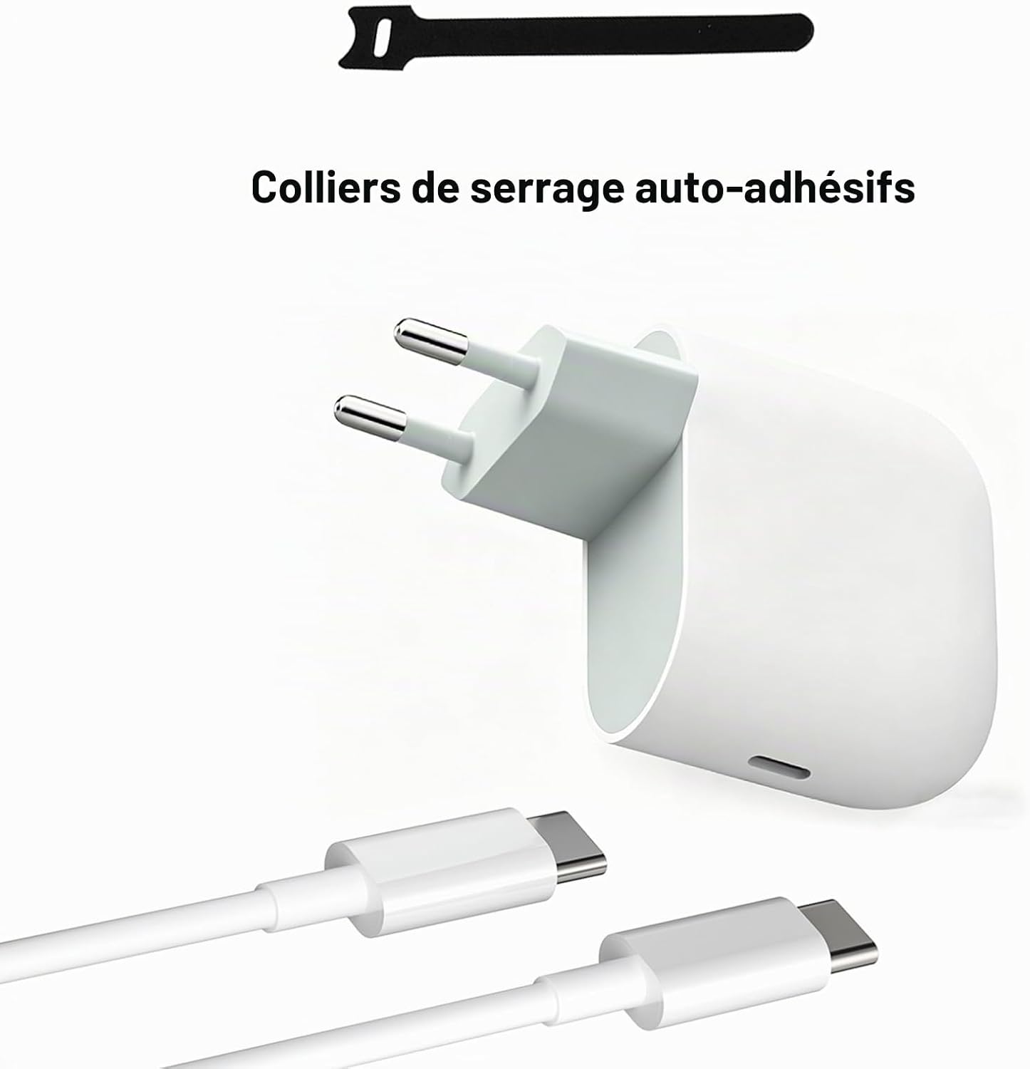 Detalle 2 de Ysevnotan 45 W USB-C-oplader met Power Delivery 3.0 voor Google Pixel