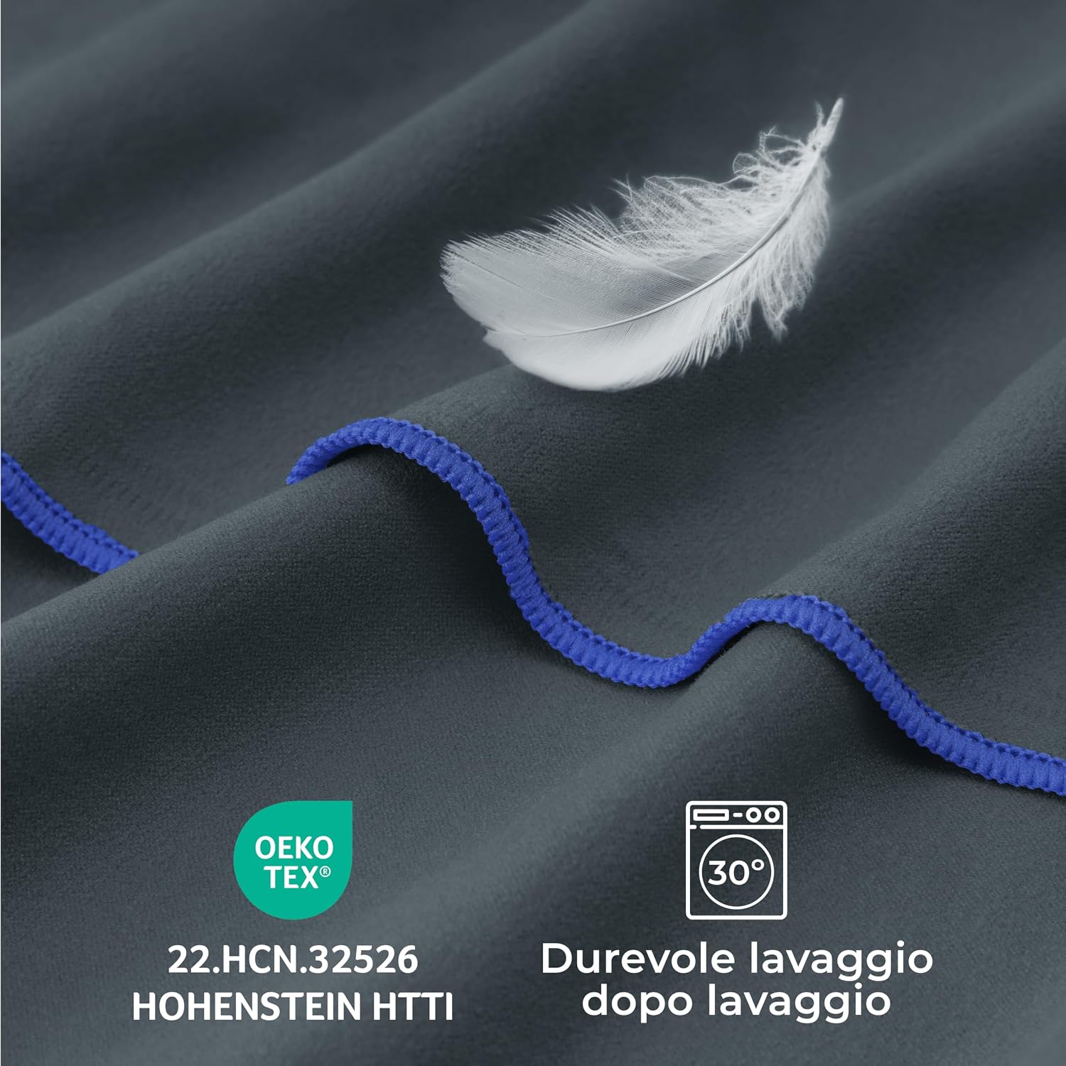 Thumbnail 5 de Zenacross Asciugamano Microfibra 40x77 cm Set 5