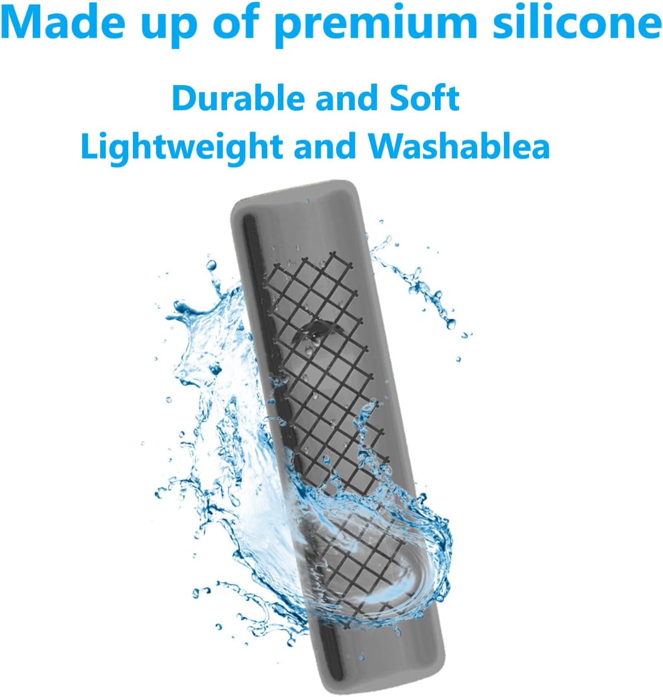 Thumbnail 4 de [2 Pack] YAREETY Glowing Remote Cover Replacement for Samsung TV Remote – universal silicone sleeve with lanyard