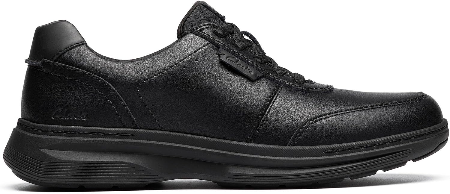 Thumbnail 1 de Clarks Craftwell Lace メンズスニーカー コンビネーションレザー・軽量EVA・伸縮性シューレース
