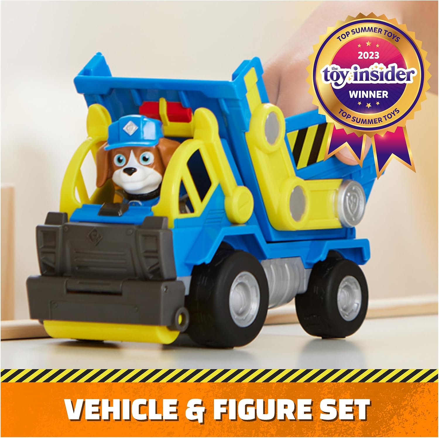 Thumbnail 2 de Rubble & Crew Wheeler Pack Camión y Figura 3 años 🎲
