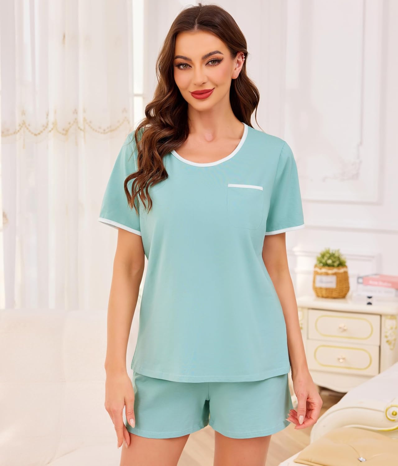 Thumbnail 1 de Wikoan Set Pigiama Donna Cotone S-XXL
