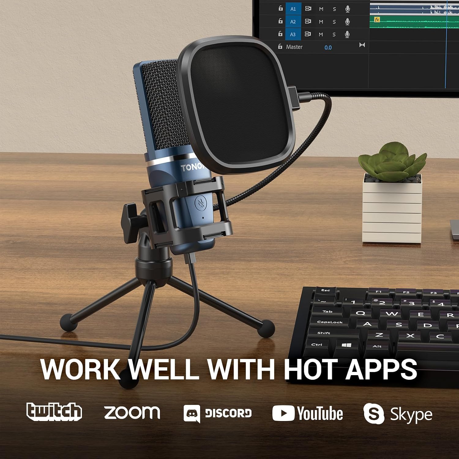 Thumbnail 6 de TONOR TC-777 USB Podcast Microphone Review