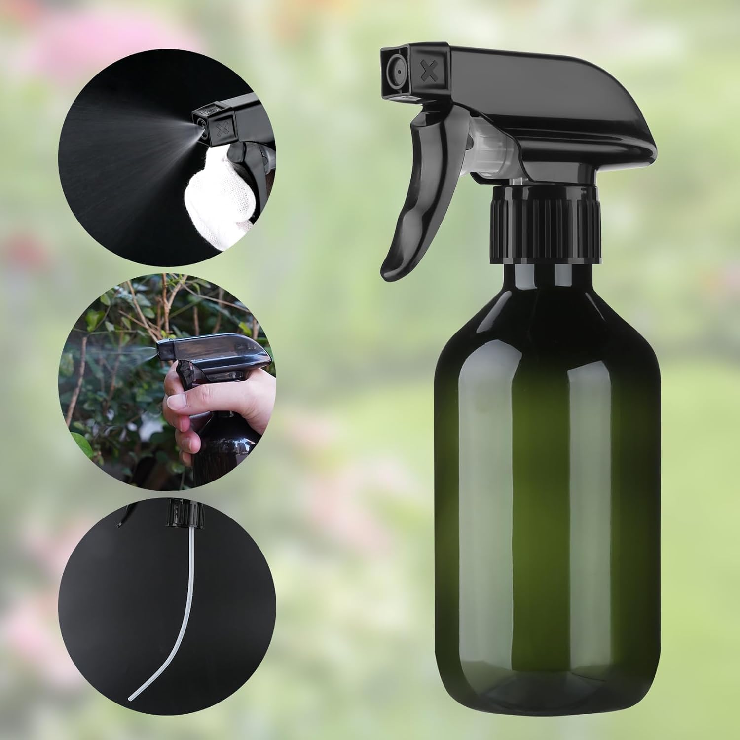 Thumbnail 4 de Arkeiliy PWP-1 Spray Bottles, 2-Pack, 300 ml, Adjustable Mist and Jet Nozzle