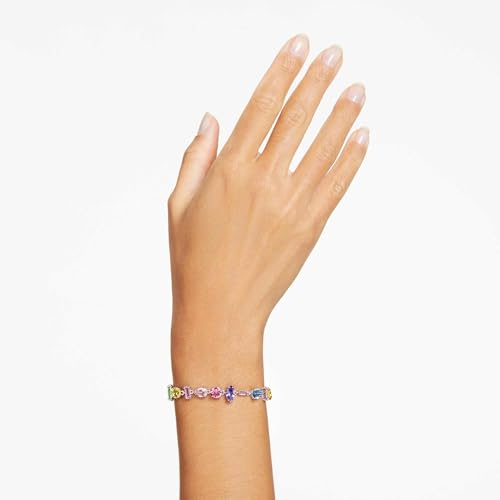 Thumbnail 5 de Swarovski Bracelet Gema multicolore en métal rhodié – Tailles variées