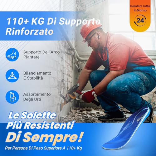 Thumbnail 7 de PCSsole Solette Ortopediche Gen 2 | per Fascite Plantare e Piedi Piatti
