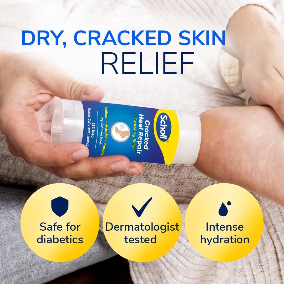 Detalle 2 de Scholl Severe Cracked Heel Repair Balm 25% 🦶
