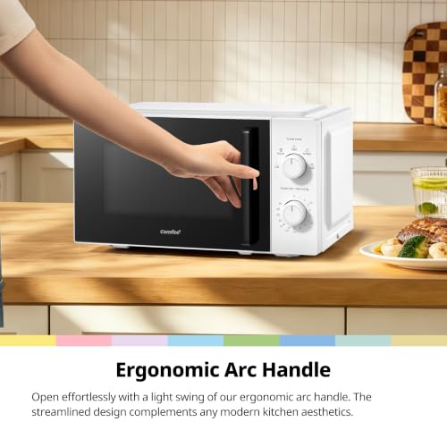 Thumbnail 10 de COMFEE' 20L Compact White Microwave Oven (CMO-MM20L2NFPF(WH))
