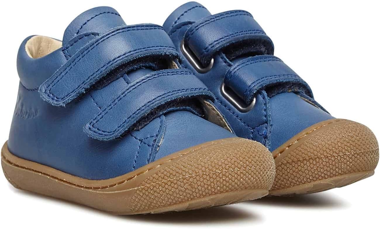 Thumbnail 6 de Naturino Chaussures Premiers Pas en Cuir – Bleu/Marron, 25