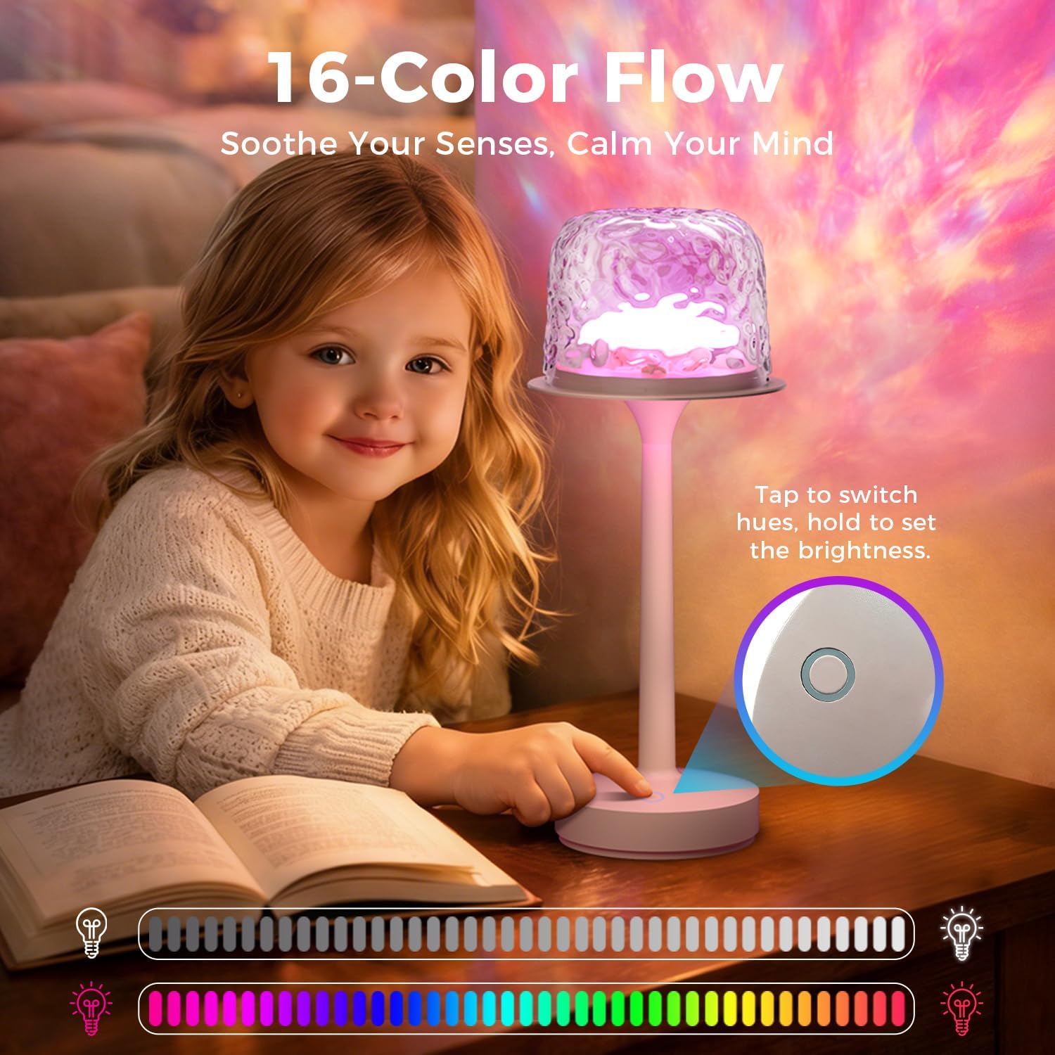 Detalle 1 de Waterproof Shower Lamp, USB-C Rechargeable