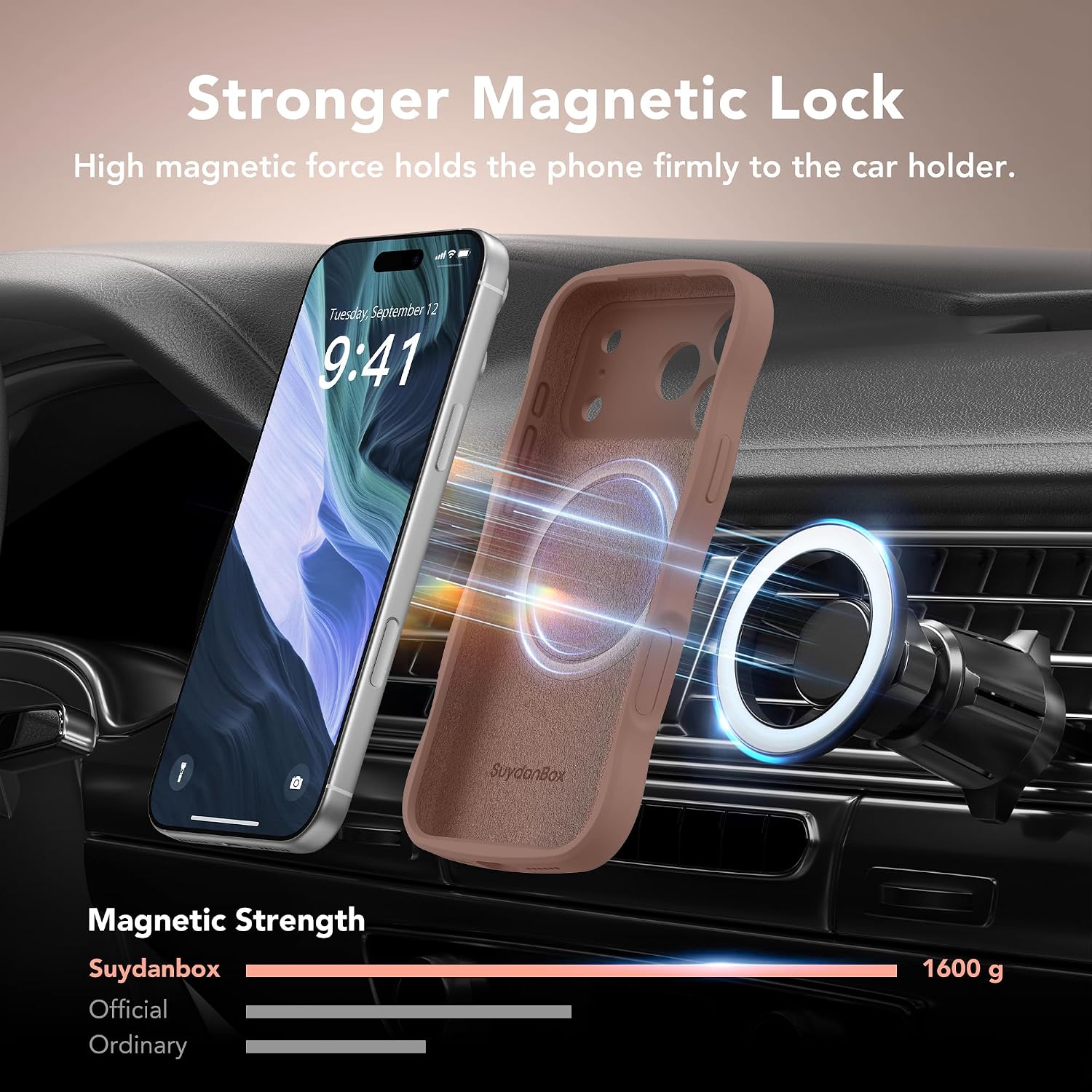 Detalle de SuydanBox 6.3" iPhone 17 Pro Magnetic Case