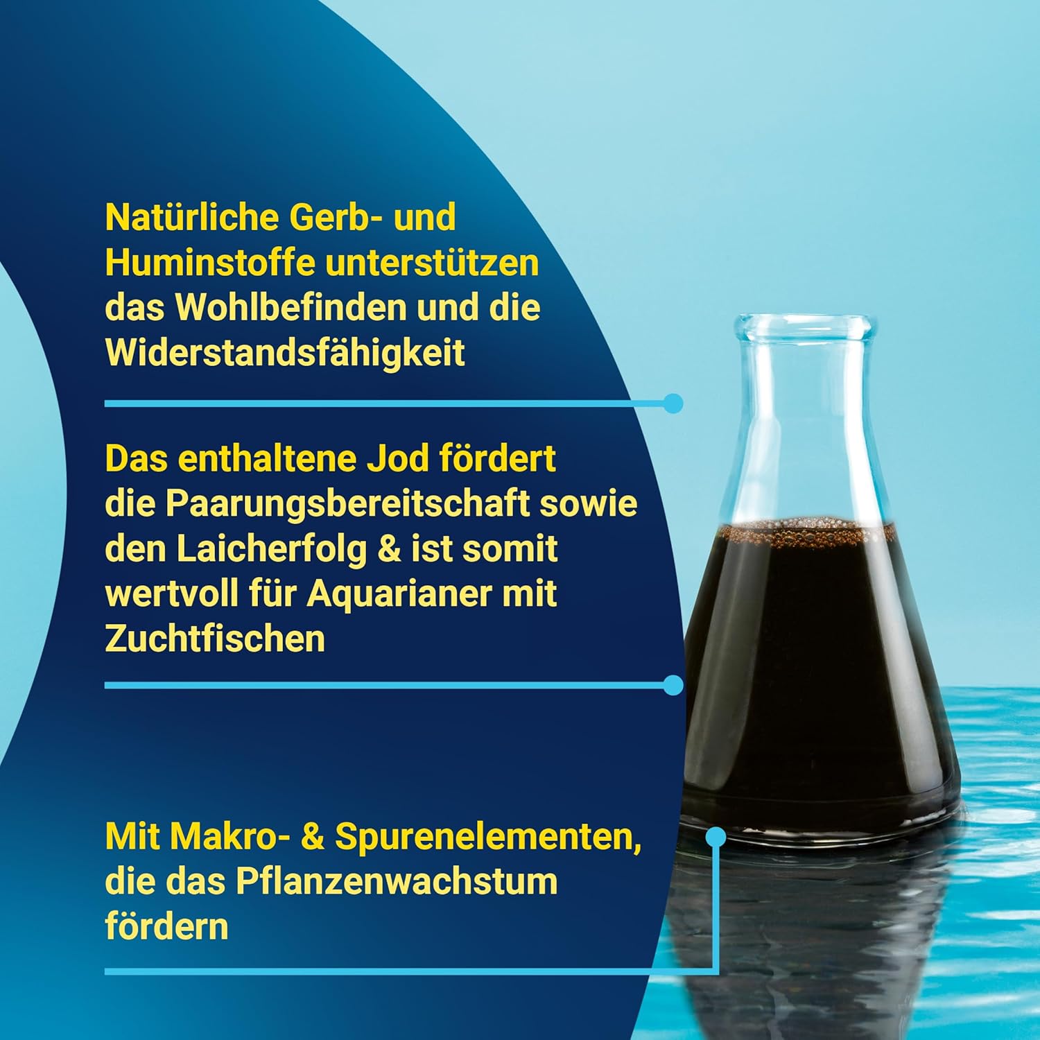 Detalle de Tetra ToruMin für naturidentisches Schwarzwasser – 500 ml