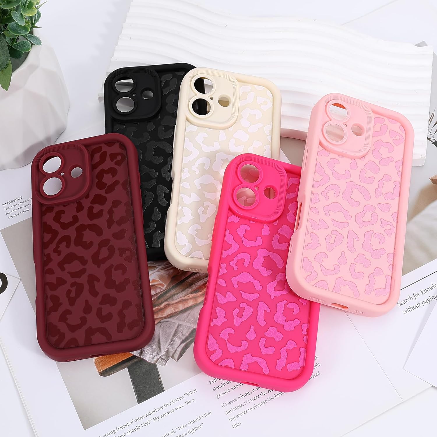 Thumbnail 6 de Newseego Case for iPhone 17 – Leopard Print, Soft TPU, Shockproof