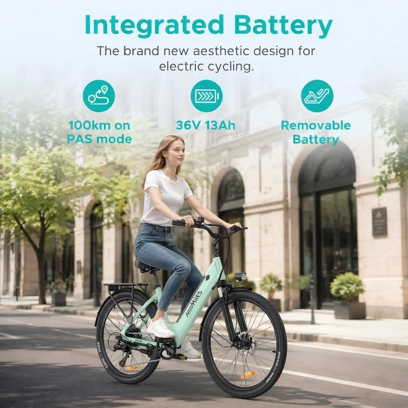 Thumbnail 2 de HillMilES MileCity 1: bicicleta eléctrica urbana 26" con autonomía de hasta 100 km