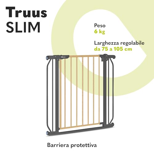 Detalle de LIONELO Truus Slim Cancelletto di Sicurezza – Larghezza Regolabile 75-105 cm