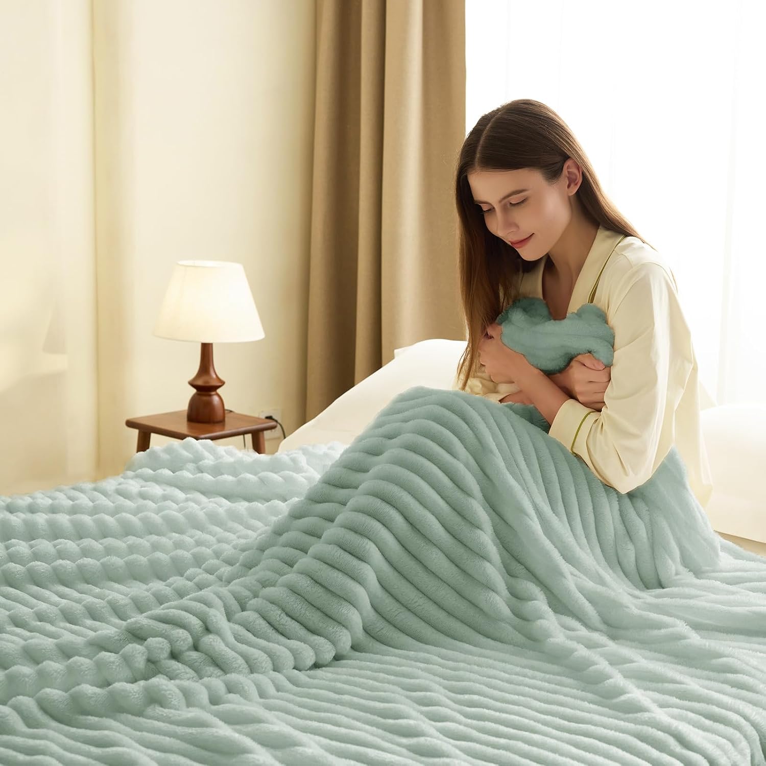 Detalle 2 de WAVVE Plaid polaire microfibre 230 x 270