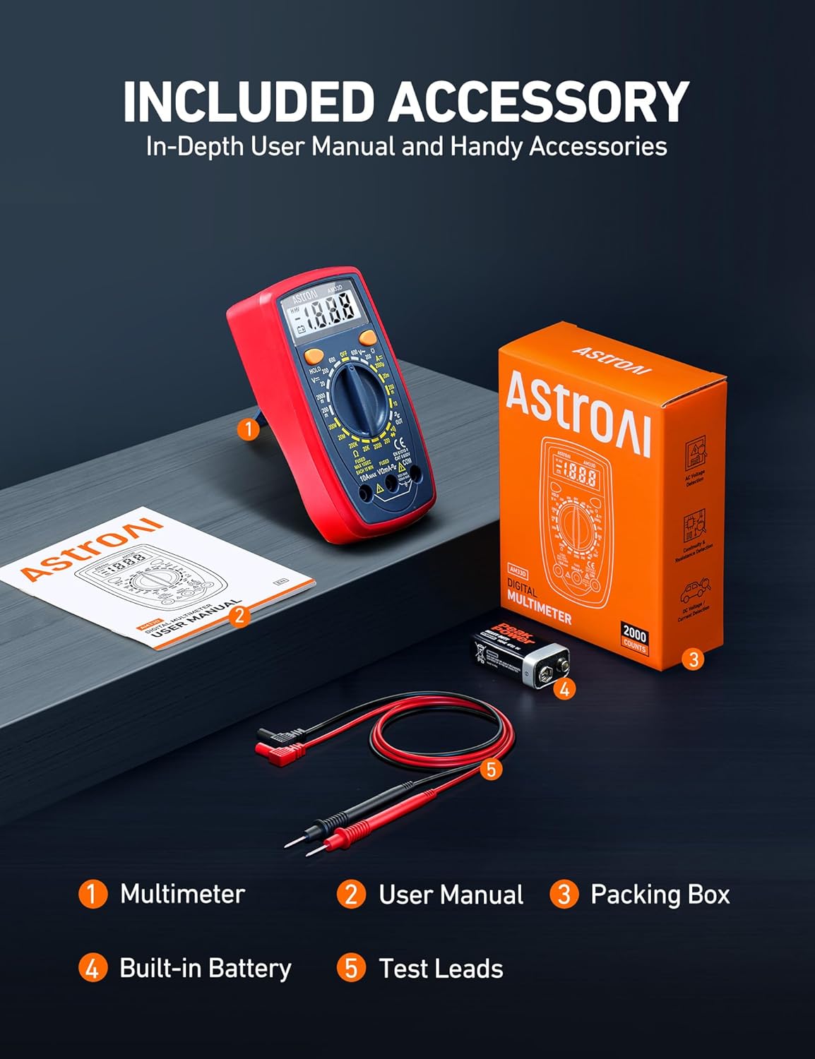 Thumbnail 6 de AstroAI Digital Multimeter 2000