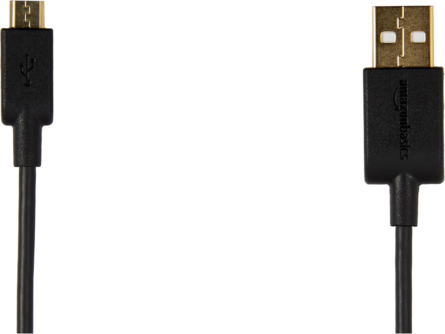 Detalle de Amazonベーシック 7KW8V4 マイクロUSBケーブル USB-A 2.0-Micro-B 0.9m 2本セット