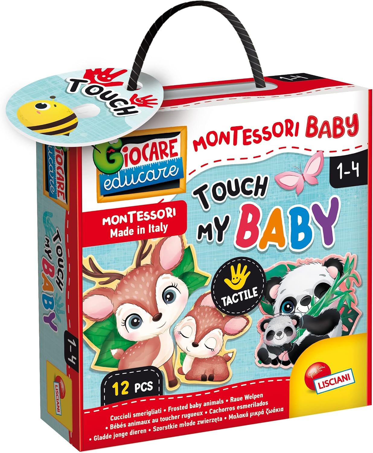 Thumbnail 5 de Lisciani Giochi Montessori Baby Touch puzzle 92680