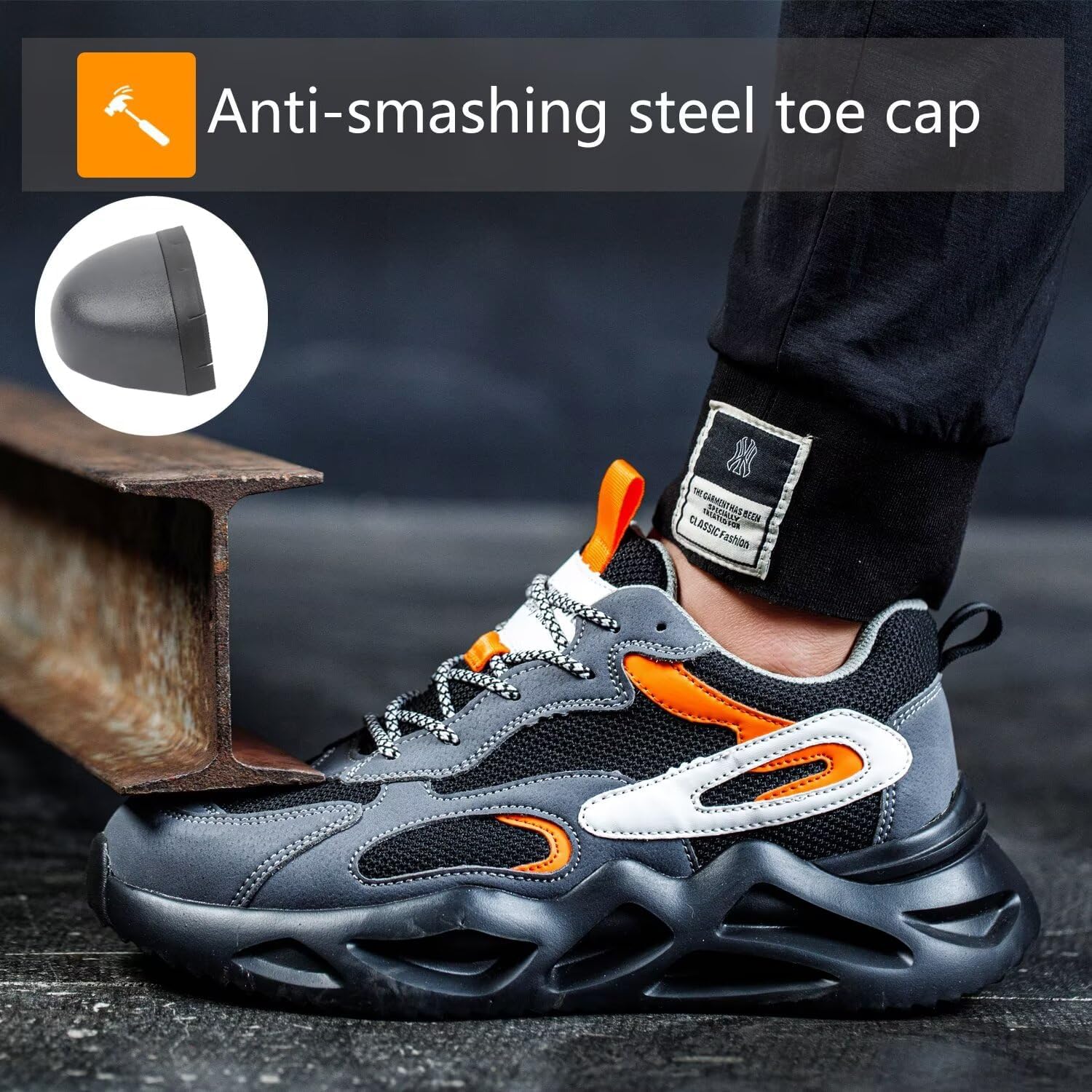Thumbnail 2 de Annvia Steel Toe Cap Trainers