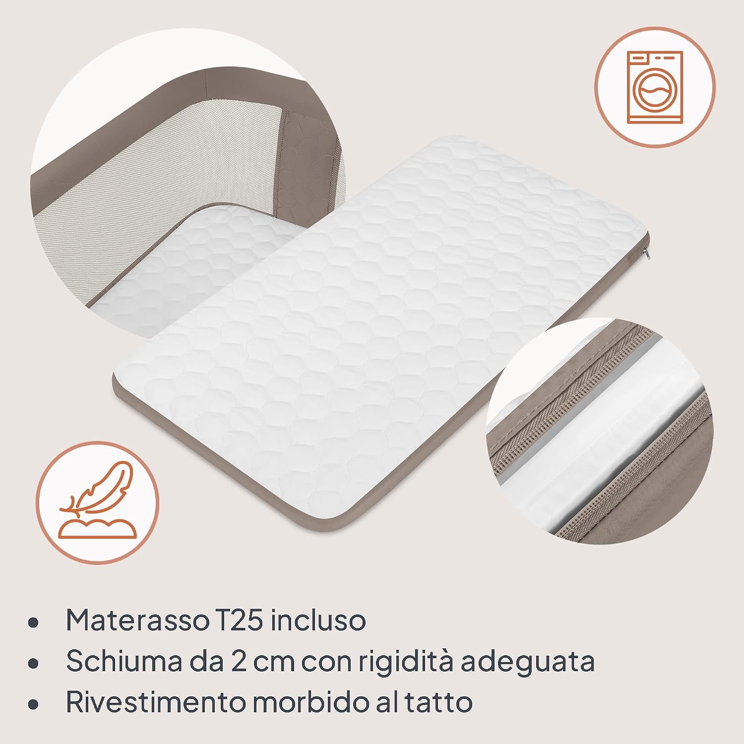 Thumbnail 4 de Lionelo Pari Culla Co Sleeping Fianco Letto 3 in 1: comfort, versatilità e praticità