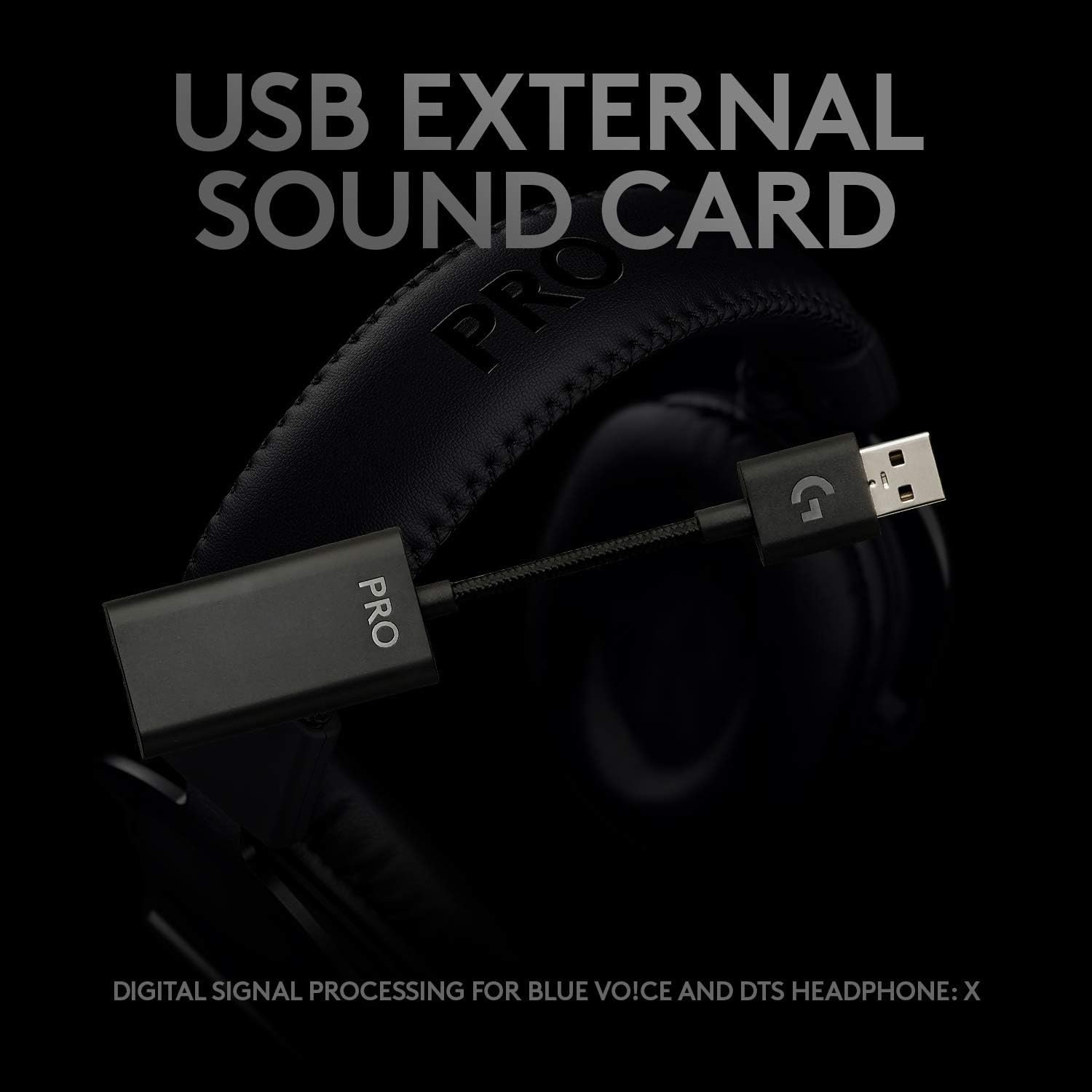 Thumbnail 6 de Logitech G PRO X 981-000817 Wired Gaming Headset, 50 mm Drivers, Blue VO!CE