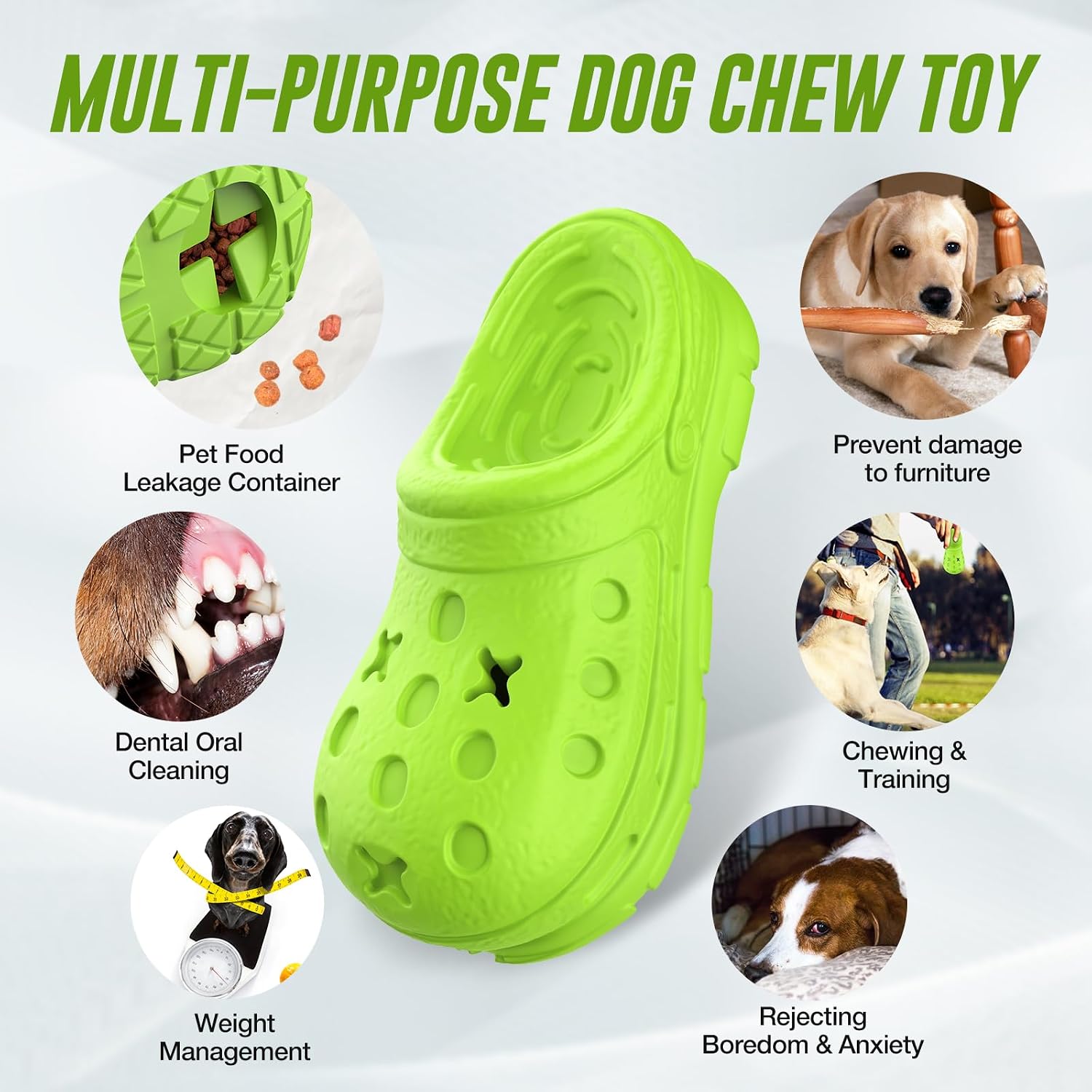 Detalle 1 de RUXAN Dog chew toy for dental care