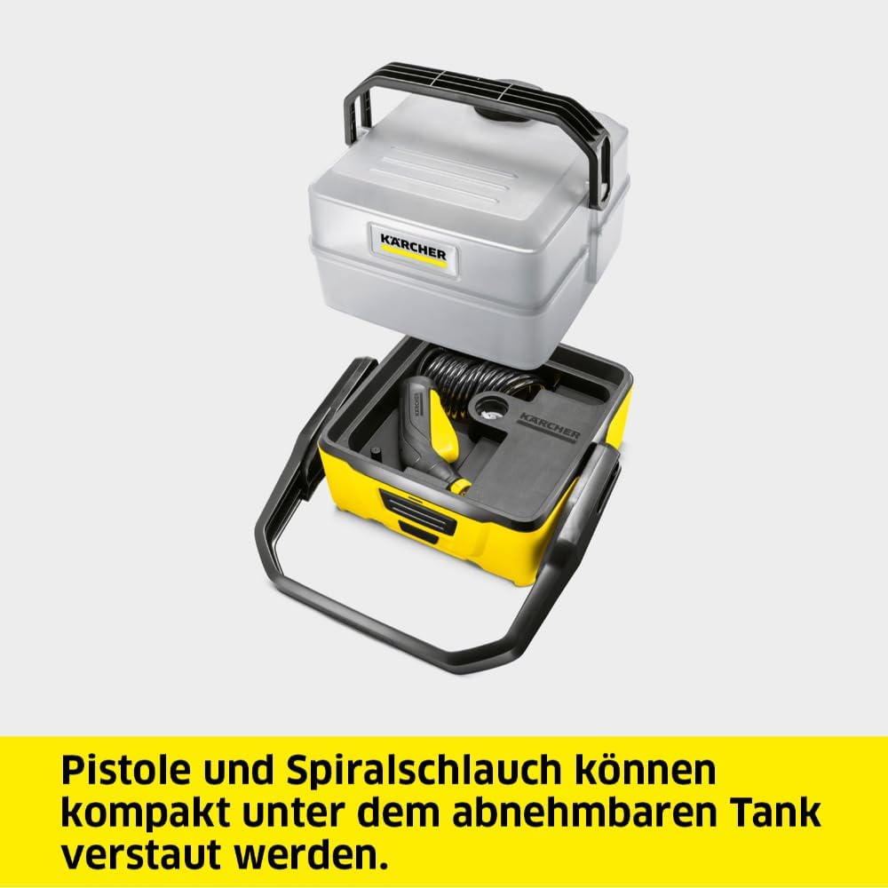 Thumbnail 6 de Kärcher Mobile Outdoor Cleaner OC 3 Plus – kompakter Niederdruckreiniger mit Tank und Akku