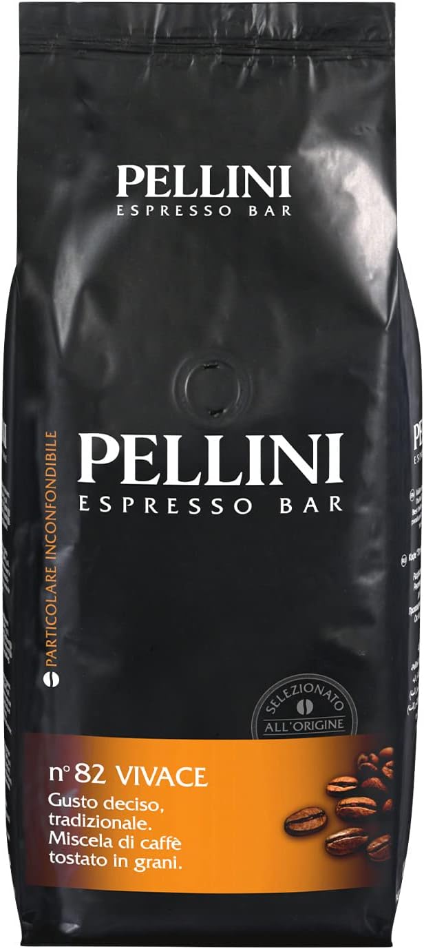 Detalle de Pellini N.82 Vivace ☕ Café en Grano para Espresso 1 kg