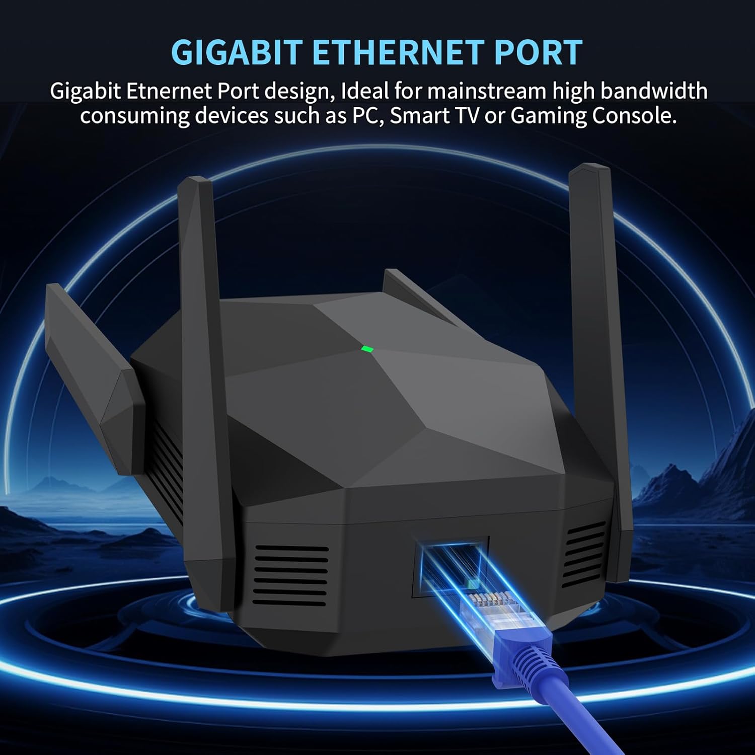 Thumbnail 6 de WiFi Extender 2026 AX3000 WiFi 6 Booster — Dual-Band 3000Mbps with Ethernet, Covers up to 19,000 sq.ft