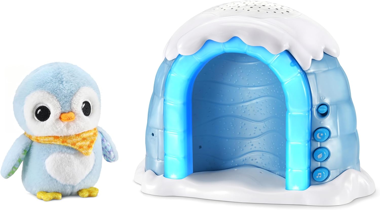Thumbnail 2 de VTech P’tit Pingouin Nuit Étoilée – veilleuse bébé musicale avec projection au plafond