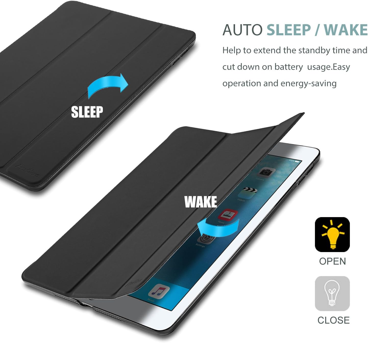 Thumbnail 6 de ProCase Smart Case for iPad 9.7 inch