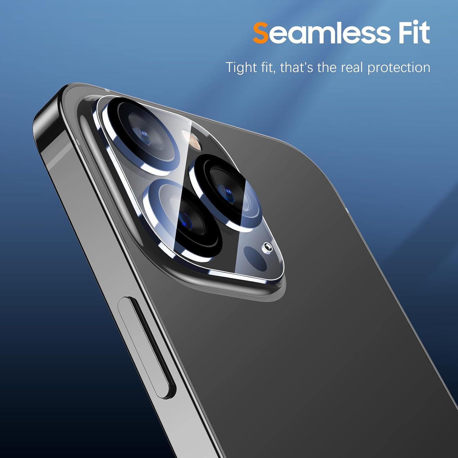 Thumbnail 5 de UniqueMe iPhone 12 Pro Max Camera Lens Protector, 3-Pack Tempered Glass