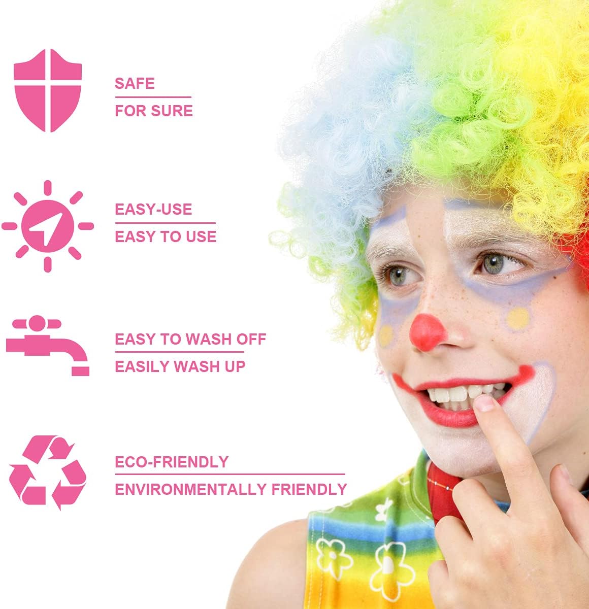 Thumbnail 4 de URAQT Body Painting kit 15 colori per trucco viso e corpo 🎨