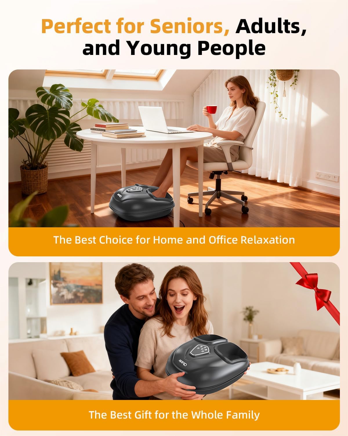 Thumbnail 6 de Ohiele Foot Massager with Heat and Shiatsu (Remote)