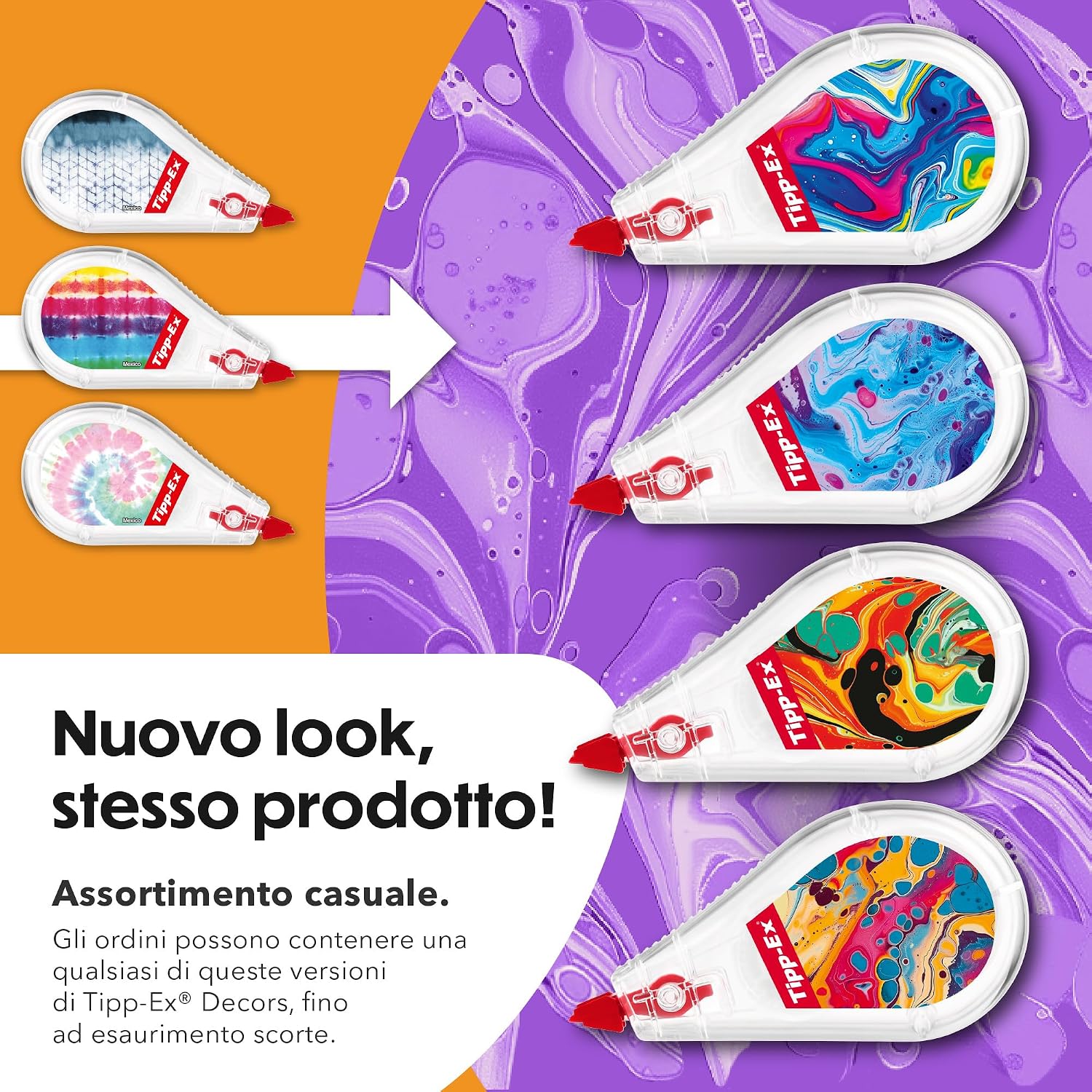 Detalle 2 de Tipp-Ex Mini Pocket Mouse 6 pezzi Nastro