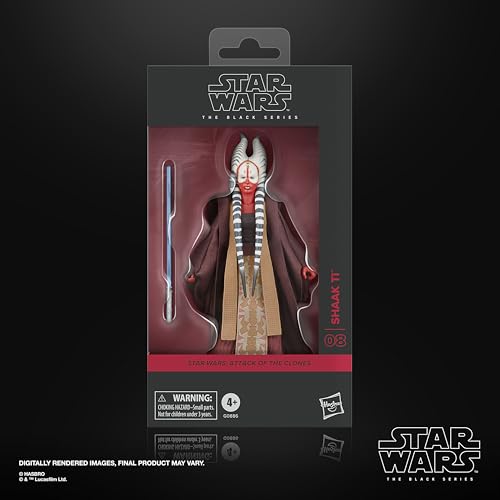 Detalle 2 de Star Wars Shaak Ti figura 15 cm Colección 🎴