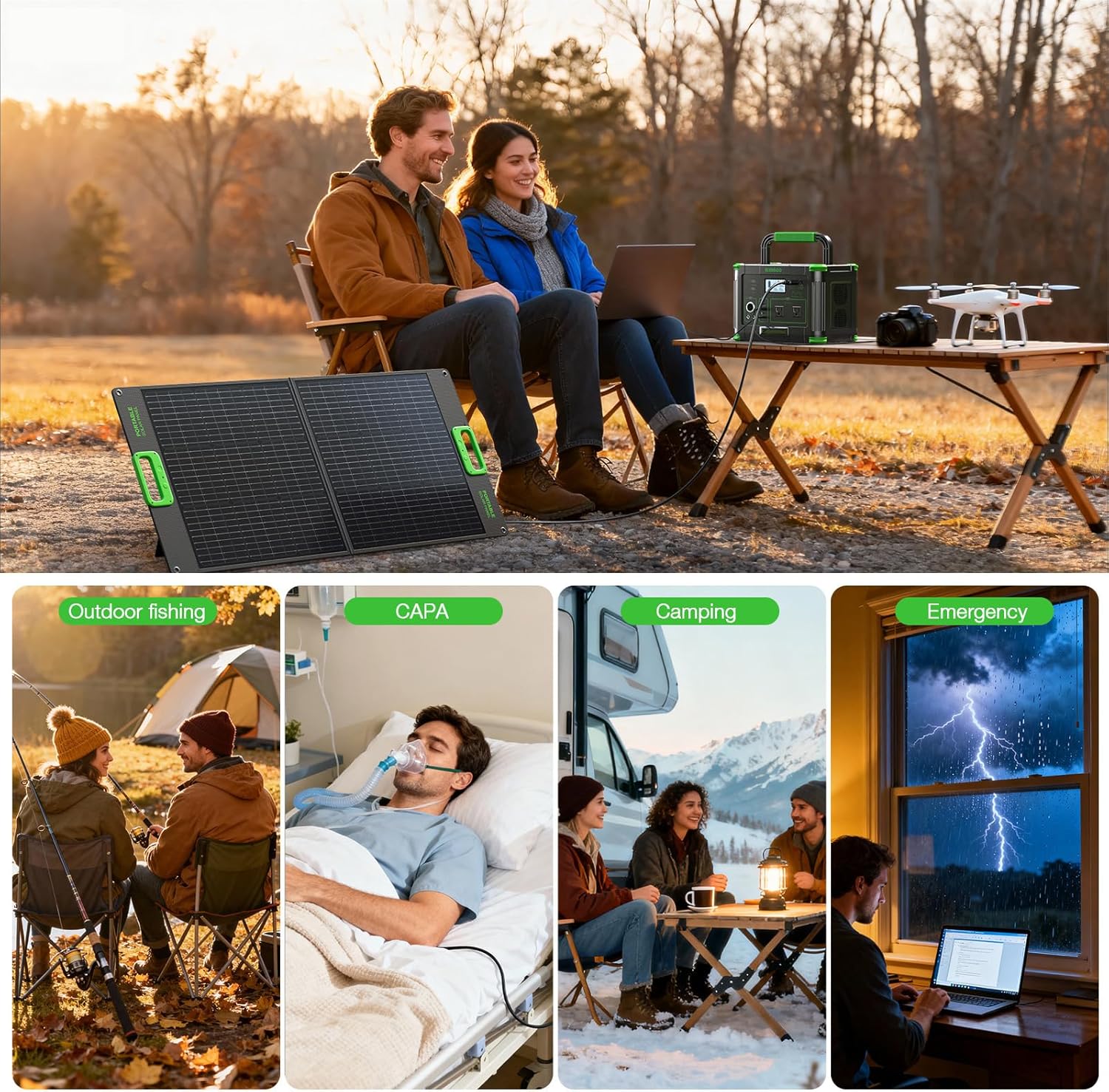 Thumbnail 4 de Portable Power Station 519.48Wh