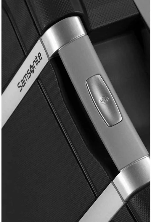 Detalle de Samsonite S'Cure Spinner 81 cm Black – leichter Reisebegleiter mit viel Platz