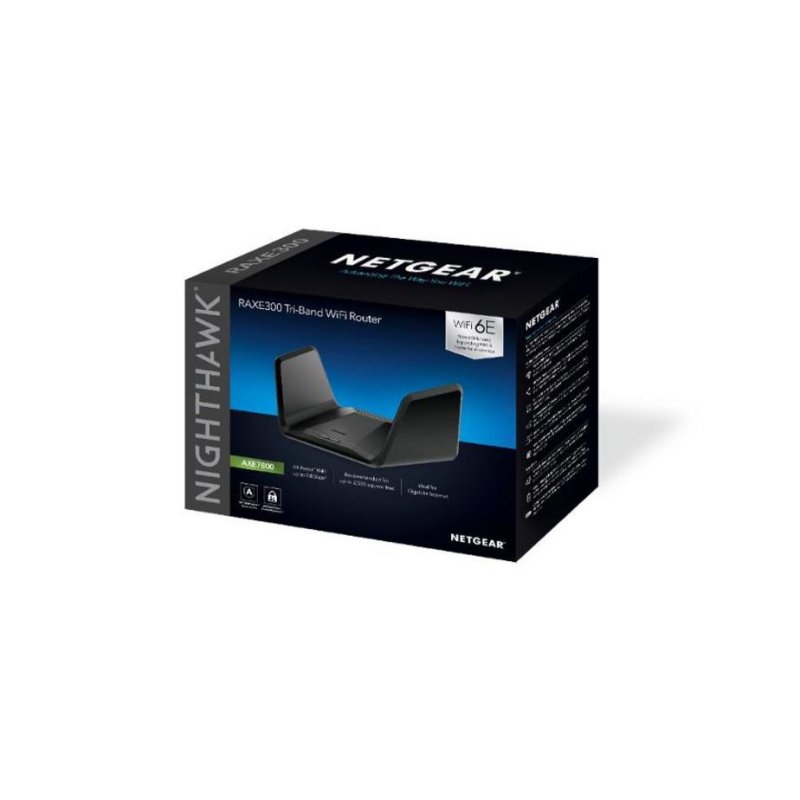Detalle de Netgear Nighthawk RAXE300 WiFi 6E Tribanda: rendimiento serio para hogares y entornos exigentes