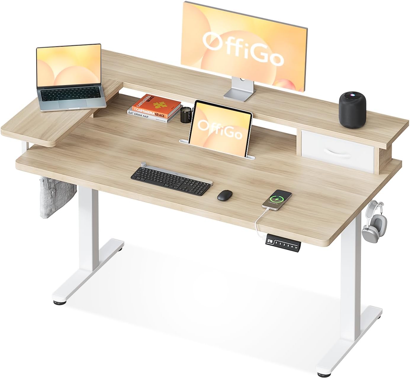 Detalle de OffiGo Standing Desk 120cm electric
