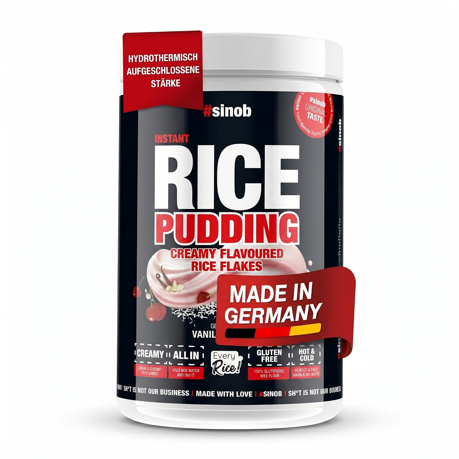 Detalle 2 de Instant Reispudding (Geschmacksneutral) – 1000 g, glutenfrei, vegan