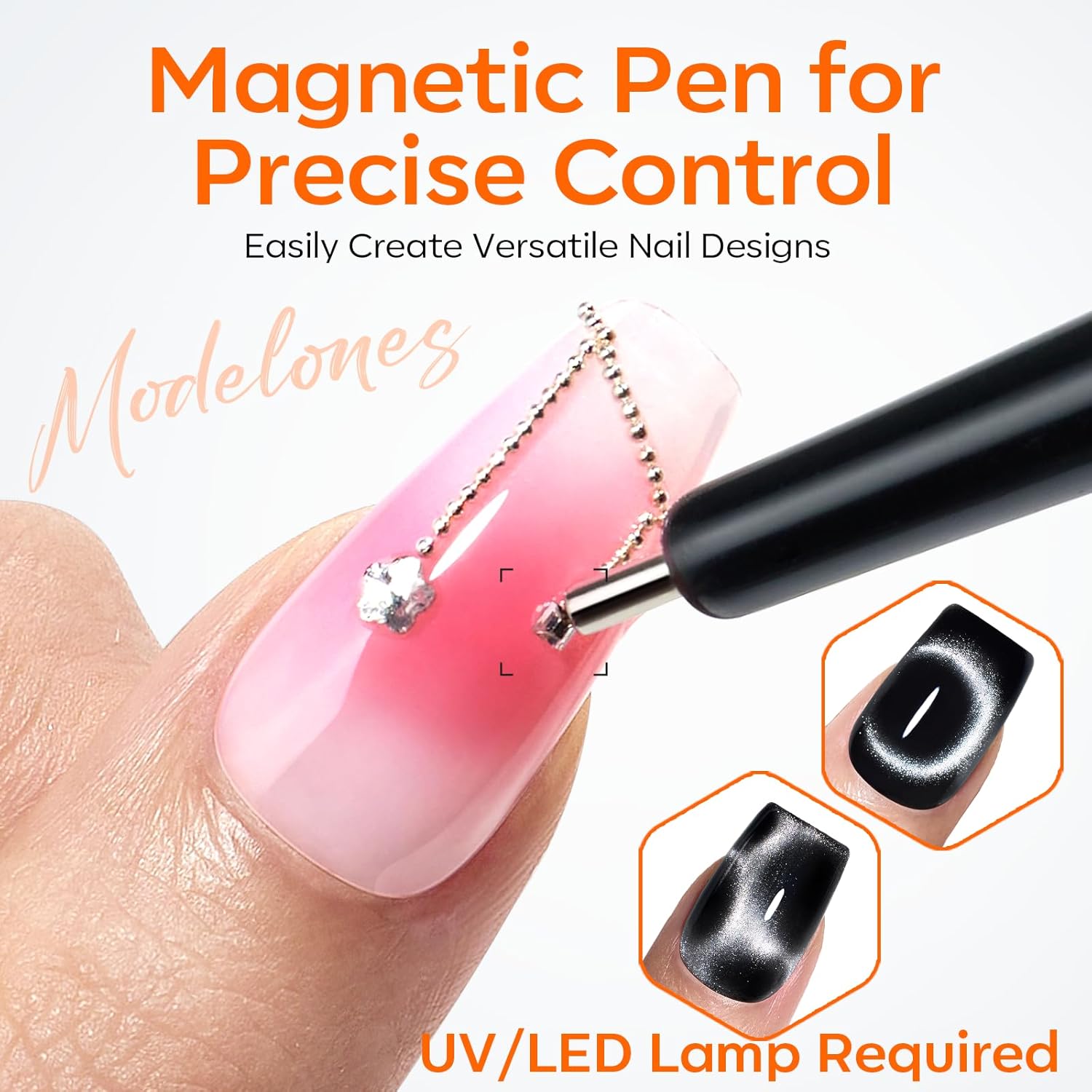 Detalle 2 de Modelones Cat Eye Magnet 15 PCS ๐
