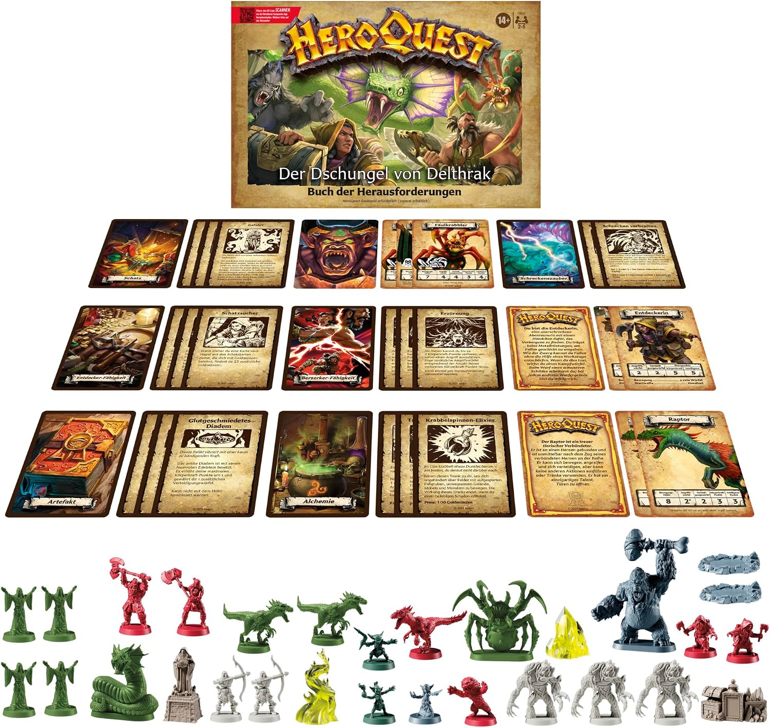 Thumbnail 5 de HeroQuest Der Dschungel von Delthrak Abenteuerpack