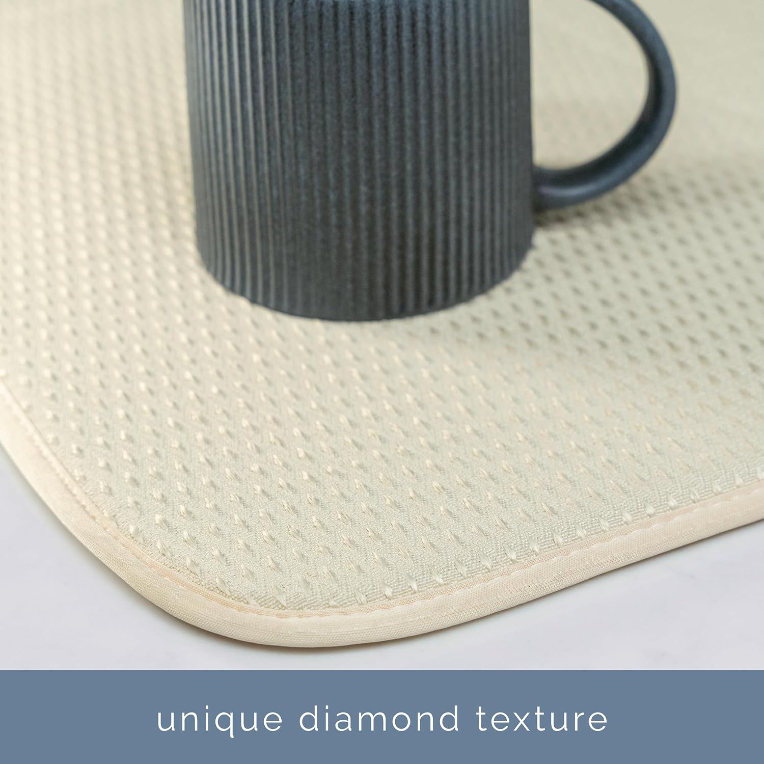 Thumbnail 2 de S&T INC. Dish Drying Mat, 16" x 18